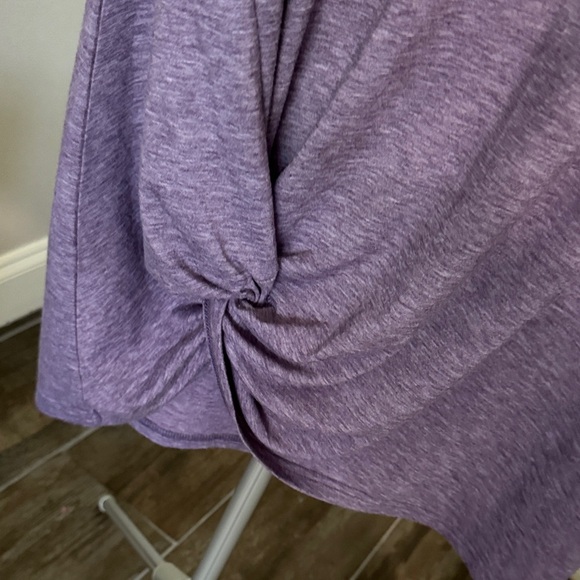 Locryz Purple V-Neck Dress - Picture 3 of 8